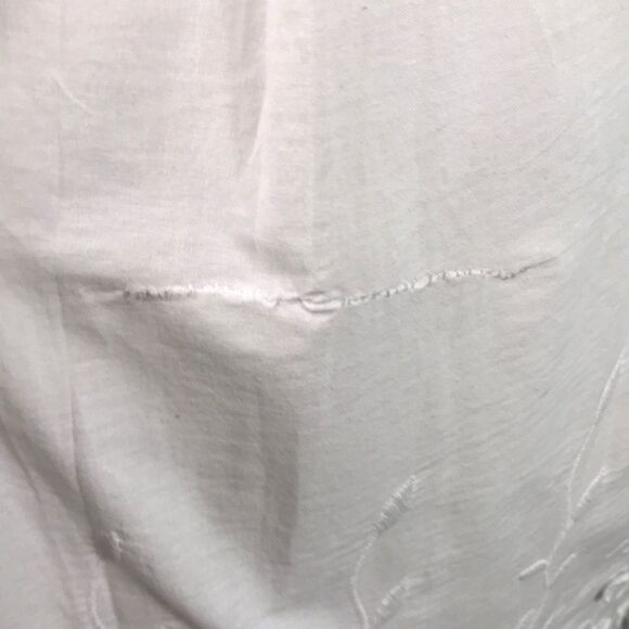 Lilly Pulitzer White cotton Ruched & embroidered Strapless dress size 2 like new - Picture 4 of 8